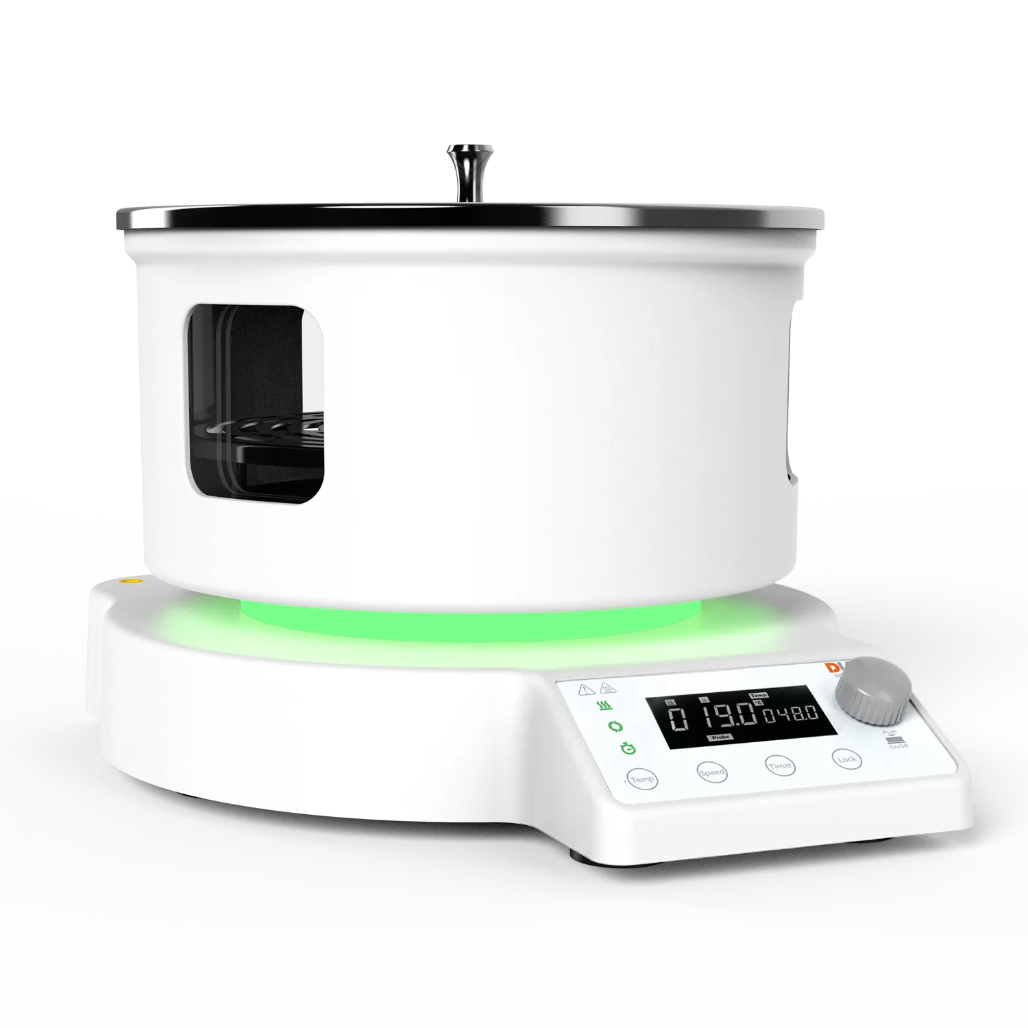 Цифровая нагревательная магнитная мешалка MS-H220-V3/MS-H220-V5 с ЖК-дисплеем.