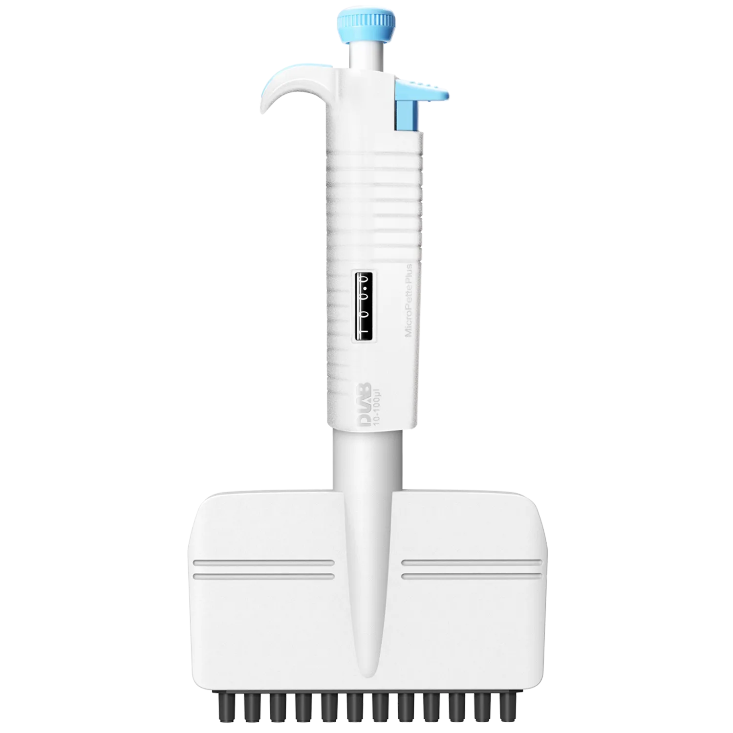 Микропипетка MicroPette Plus с 12 каналами, регулируемым объемом (модель с магнитным притяжением)